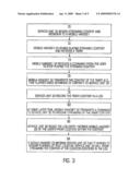 Method and apparatus for tracking user location within video or audio content streamed to a mobile handset diagram and image