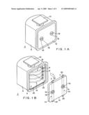 Inlet port mechanism for introducing object and treatment system diagram and image