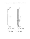 Inlet port mechanism for introducing object and treatment system diagram and image