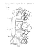 DUAL DIAPHRAGM PUMP ASSEMBLY FOR A SANITATION SYSTEM diagram and image