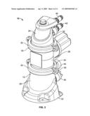 DUAL DIAPHRAGM PUMP ASSEMBLY FOR A SANITATION SYSTEM diagram and image