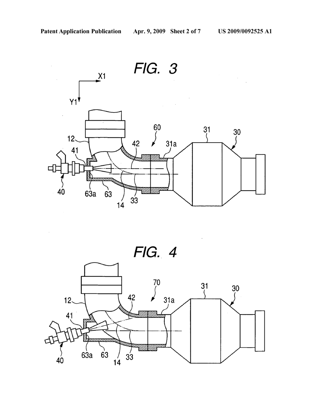 EXHAUST GAS CLEANING APPARATUS WITH IMPROVED CONFIGURATION ENSURING PROPER INJECTION OF REDUCING AGENT - diagram, schematic, and image 03