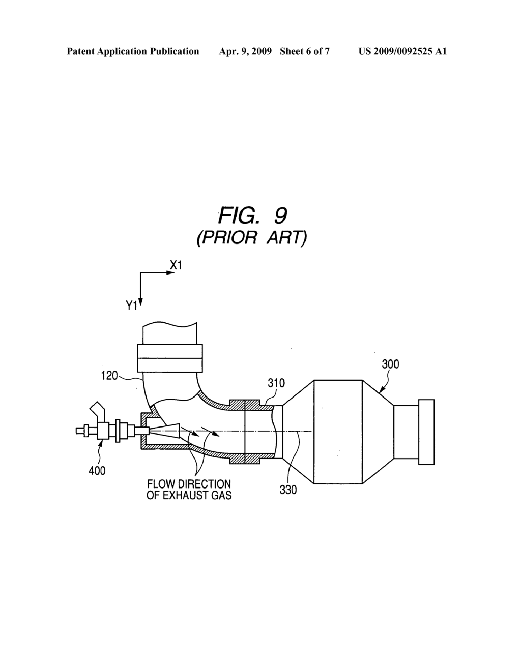 EXHAUST GAS CLEANING APPARATUS WITH IMPROVED CONFIGURATION ENSURING PROPER INJECTION OF REDUCING AGENT - diagram, schematic, and image 07