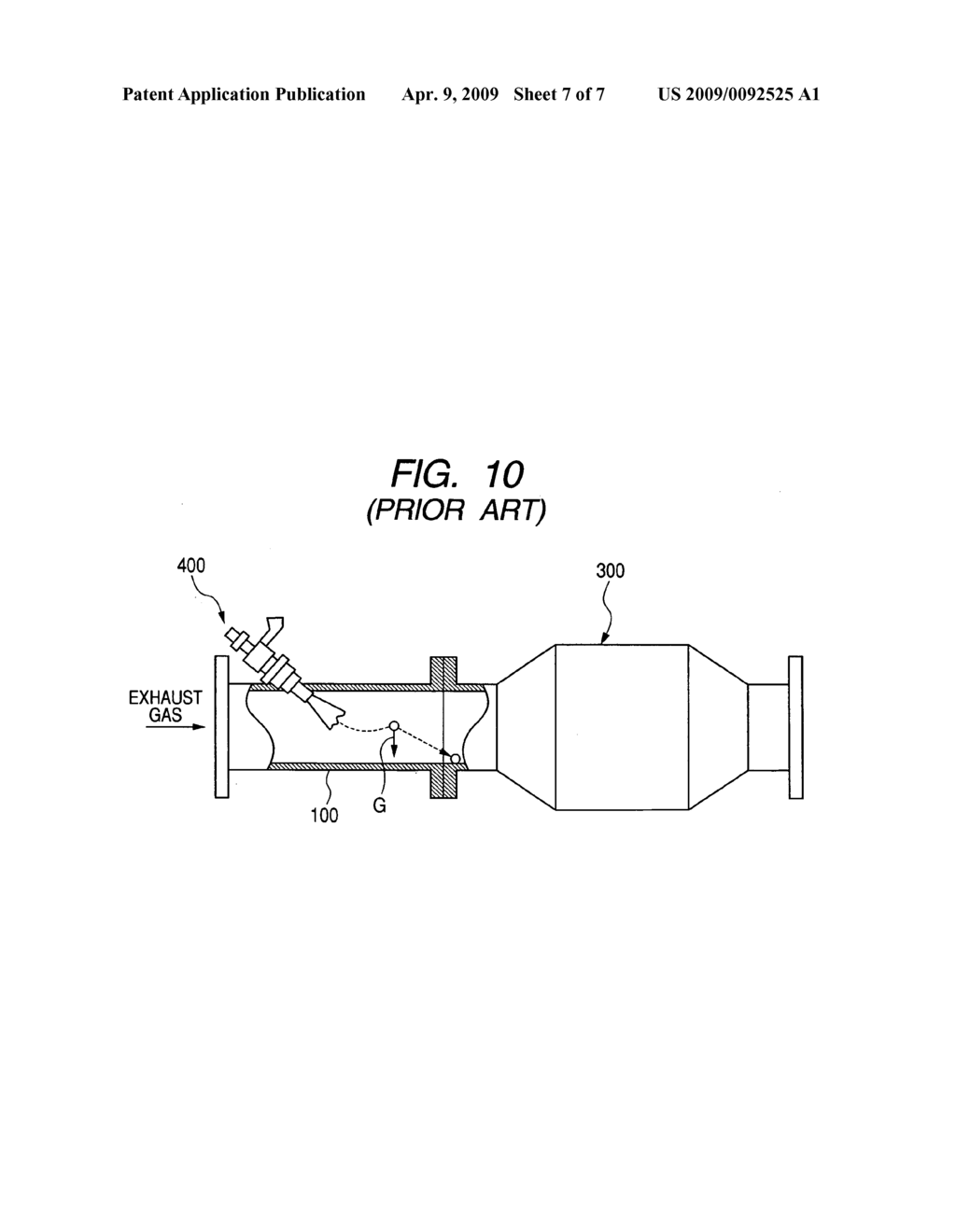 EXHAUST GAS CLEANING APPARATUS WITH IMPROVED CONFIGURATION ENSURING PROPER INJECTION OF REDUCING AGENT - diagram, schematic, and image 08