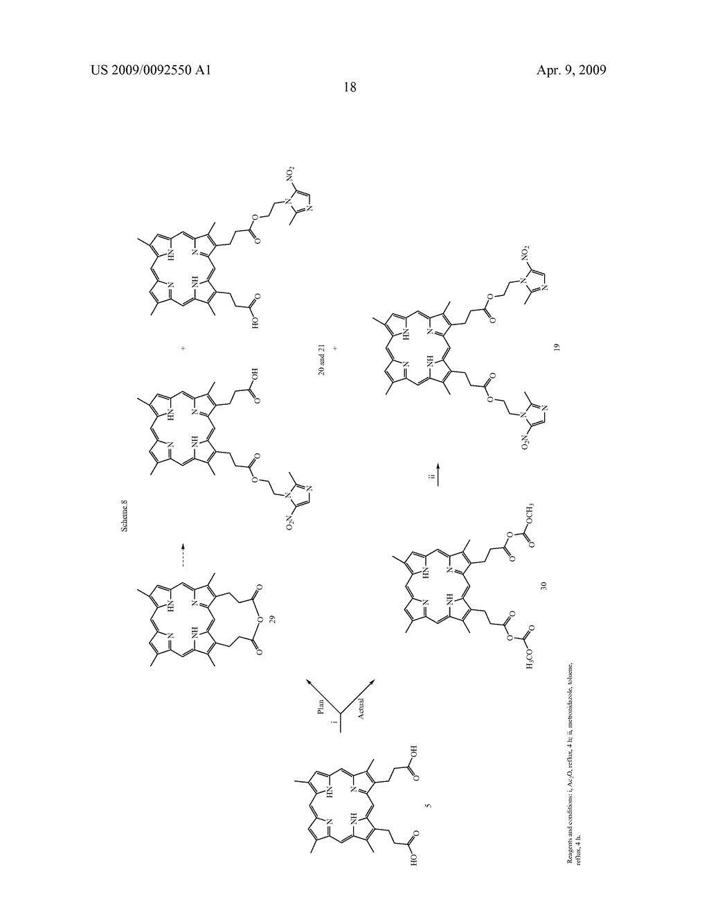 PORPHYRIN LINKED METRONIDAZOLE AGAINST GUM DISEASE: PORPHYROMONAS GINGIVALIS - diagram, schematic, and image 26