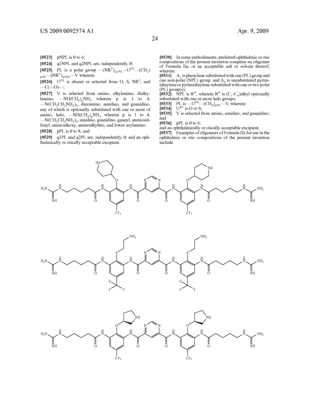 Ophthalmic And Otic Compositions Of Facially Amphiphilic Polymers And Oligomers And Uses Thereof - diagram, schematic, and image 25