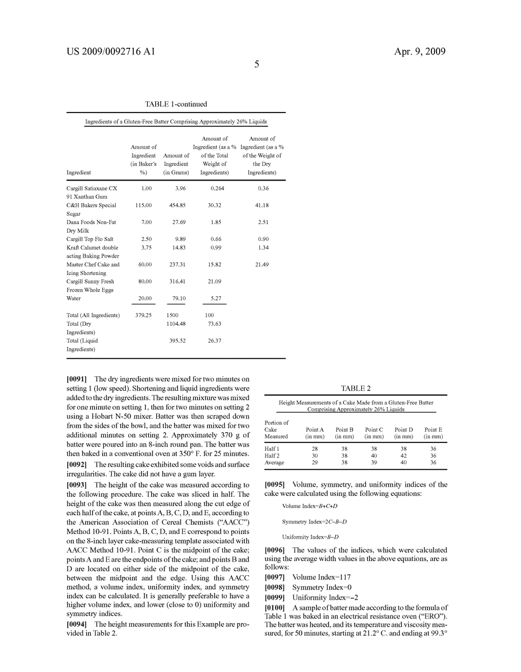 Gluten-free baked products and methods of preparation of same - diagram, schematic, and image 42