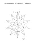 STAR-SHAPED DECORATIVE OBJECT diagram and image
