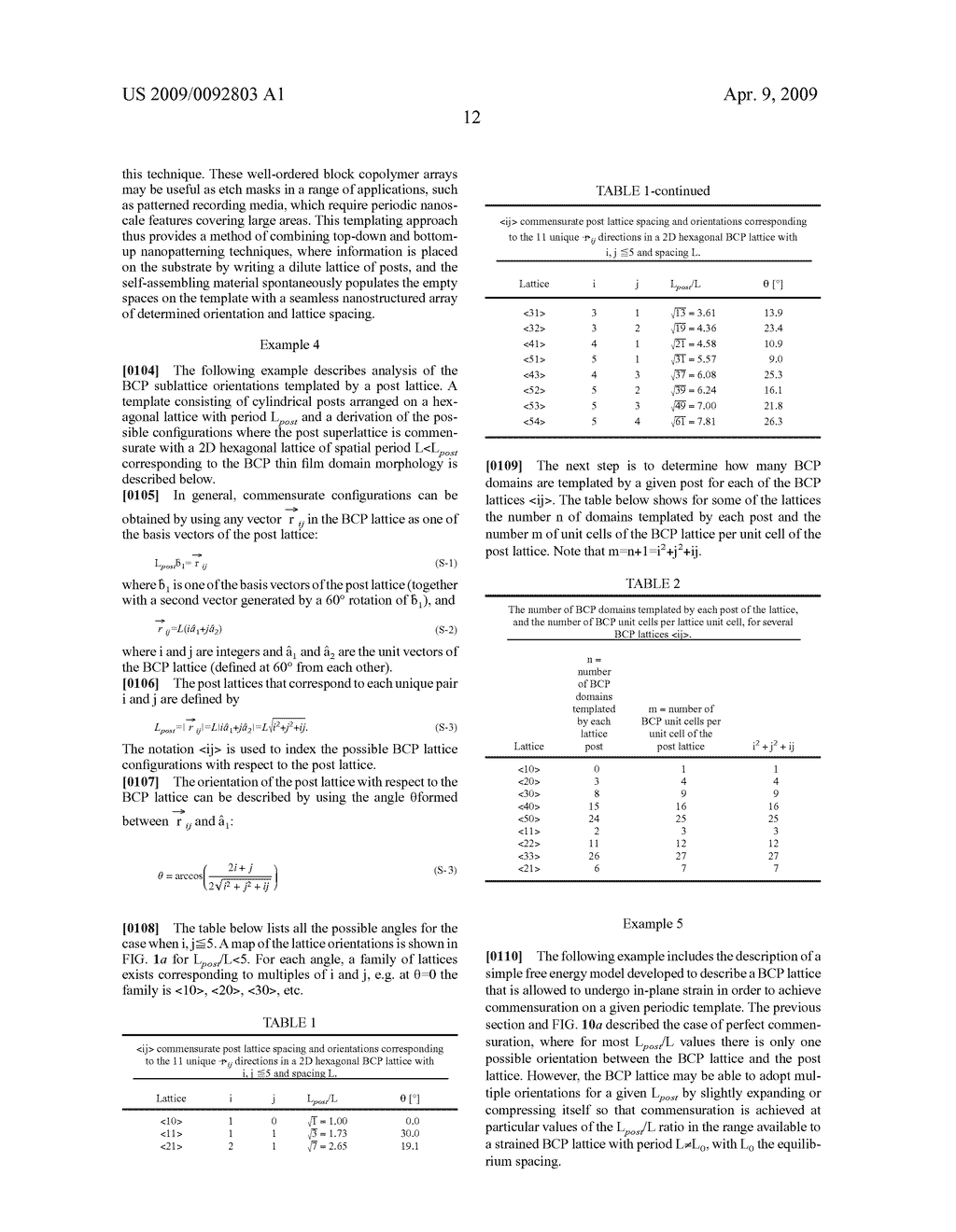 SELF-ASSEMBLY TECHNIQUE APPLICABLE TO LARGE AREAS AND NANOFABRICATION - diagram, schematic, and image 31