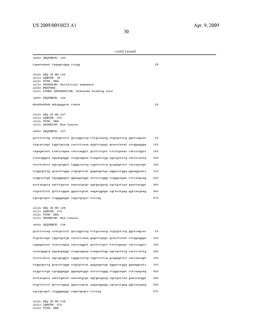 Elements for improved expression of bovine somatotropin - diagram, schematic, and image 34