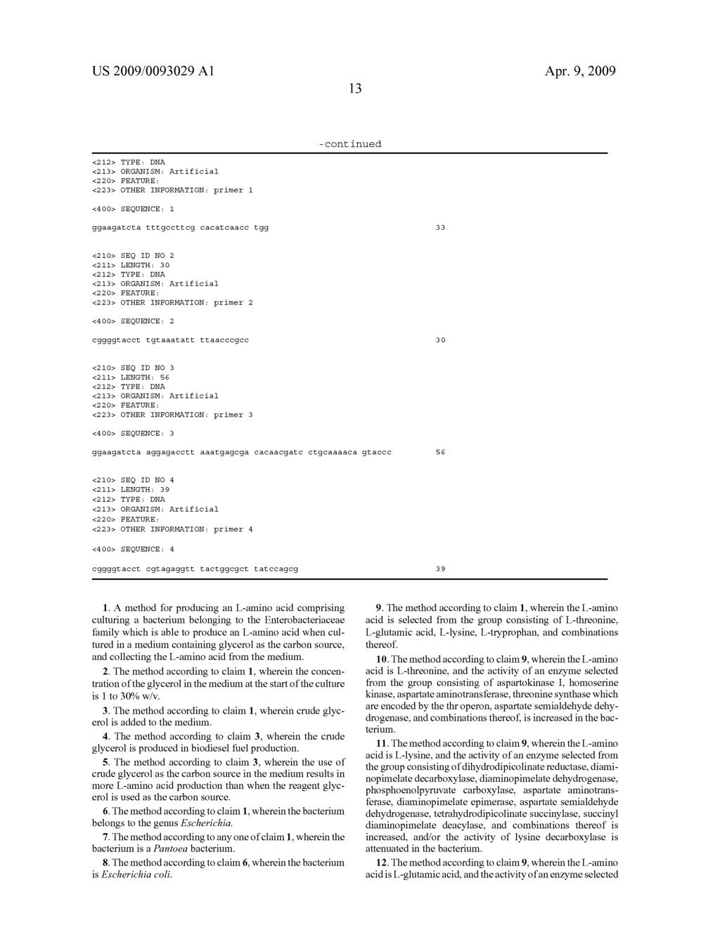 METHOD FOR PRODUCING L-AMINO ACID - diagram, schematic, and image 14