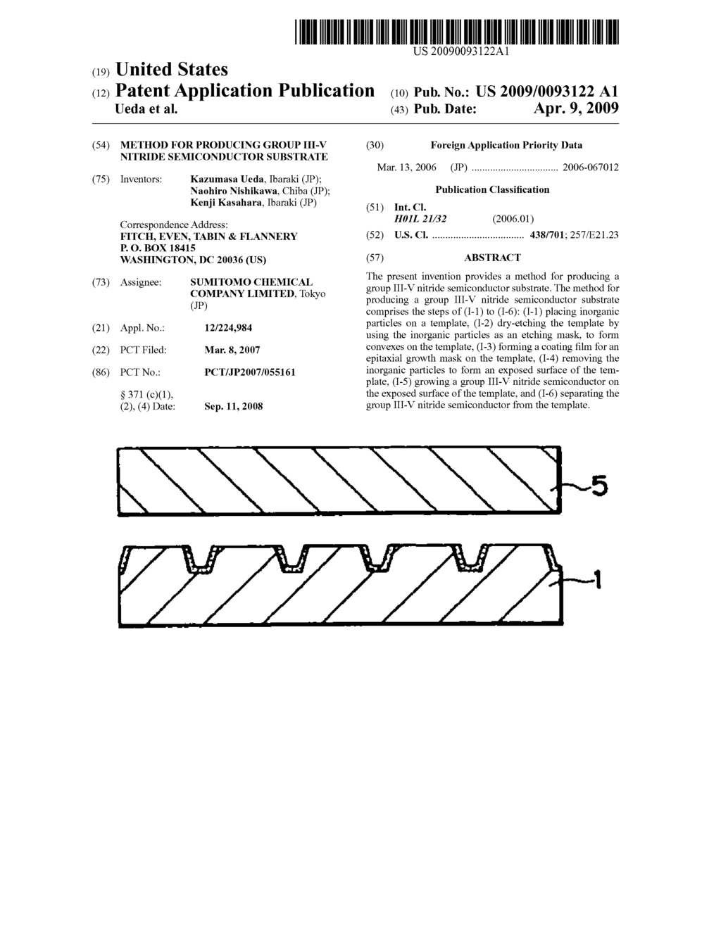 Method For Producing Group III-V Nitride Semiconductor Substrate - diagram, schematic, and image 01