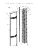 Vertical Cable Manager diagram and image