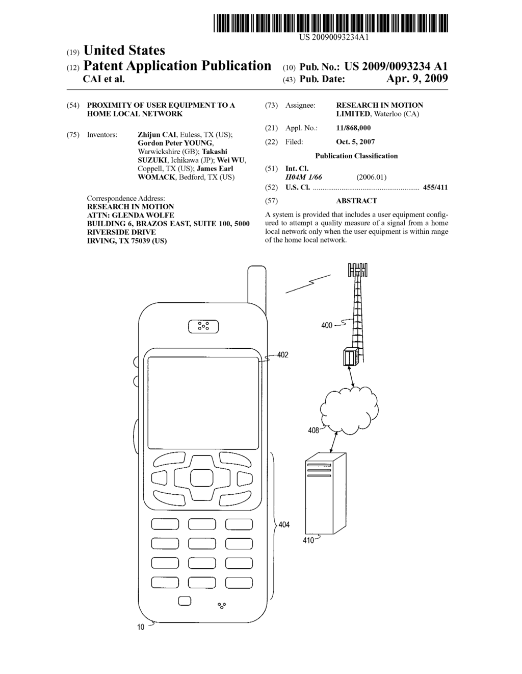 Proximity of User Equipment to a Home Local Network - diagram, schematic, and image 01