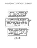 Conservation of paging resources in a mobile switching center diagram and image