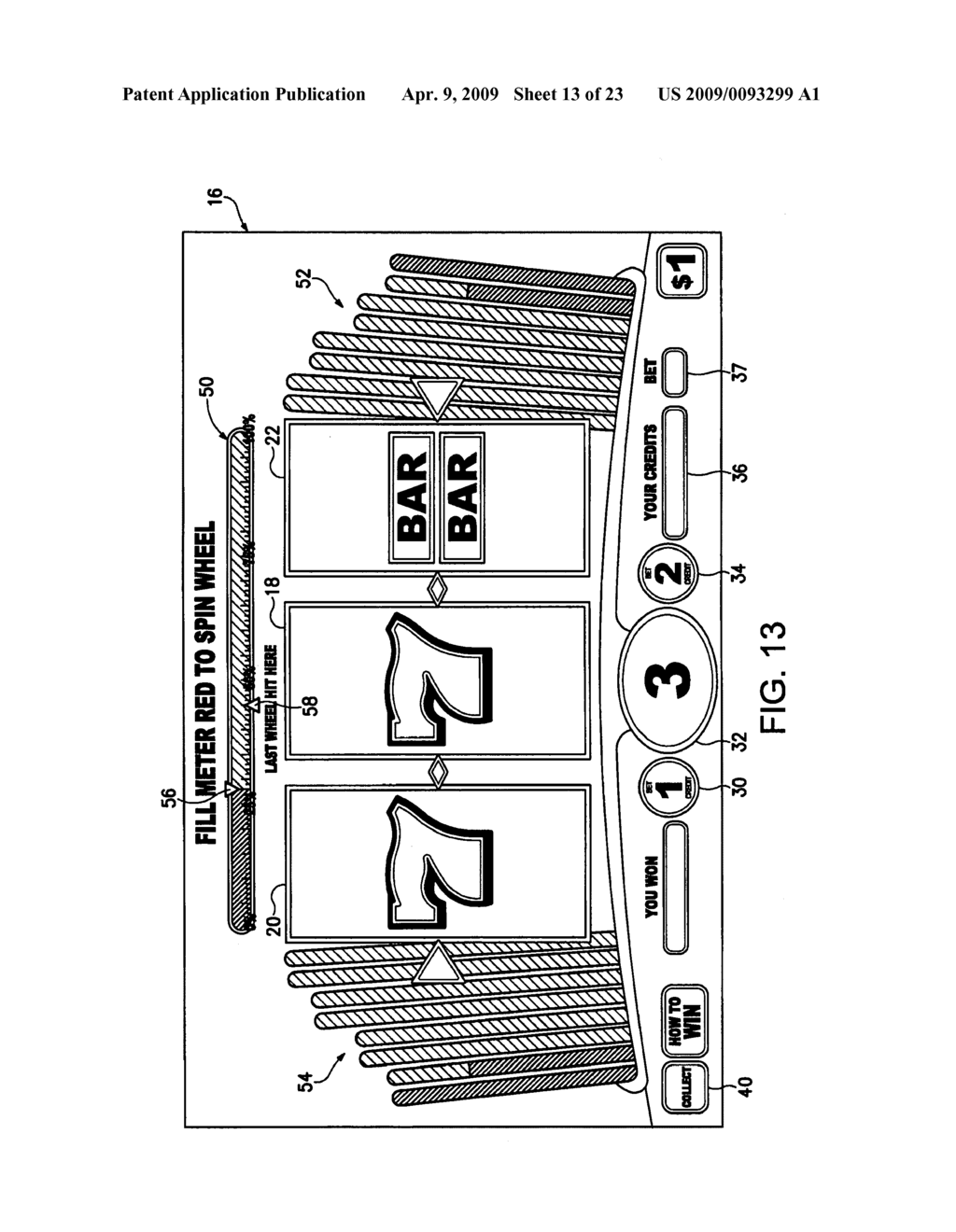 RECENT RESULT DISPLAY INDICIA FOR GAMING DEVICE - diagram, schematic, and image 14