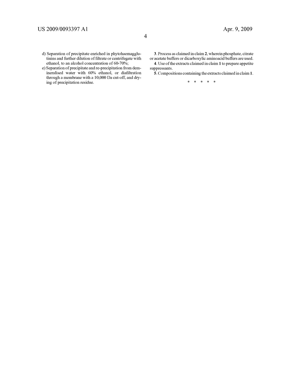 PHASEOLUS VULGARIS EXTRACTS, THEIR USE, AND FORMULATIONS CONTAINING THEM - diagram, schematic, and image 05