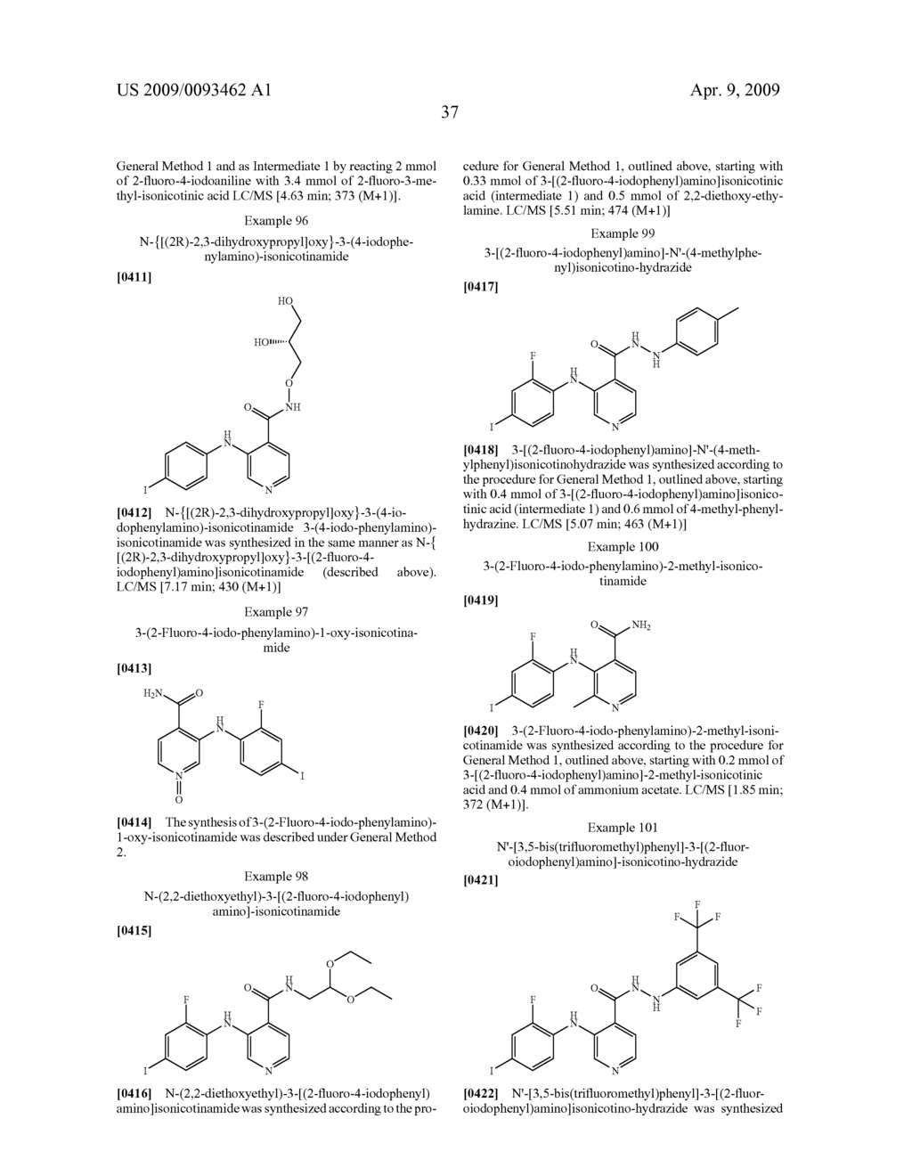 3-Arylamino pyridine derivatives - diagram, schematic, and image 38