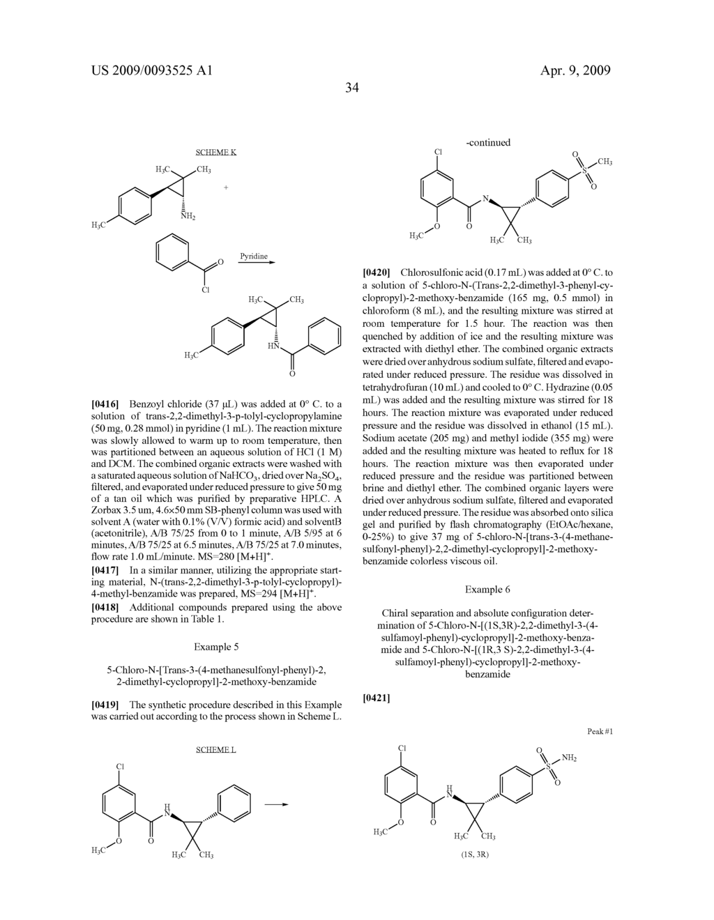 Cyclopropyl aryl amide derivatives and uses thereof - diagram, schematic, and image 35