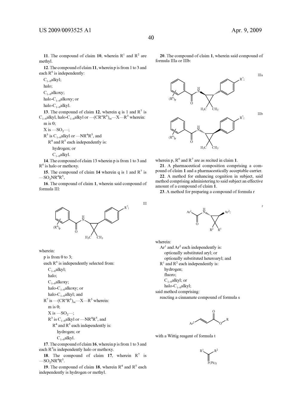 Cyclopropyl aryl amide derivatives and uses thereof - diagram, schematic, and image 41