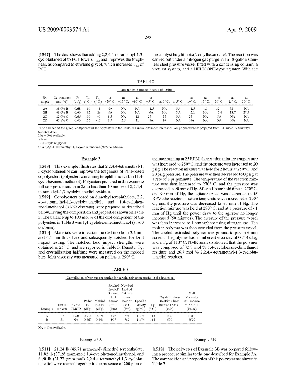 Polyester Compositions Containing Cyclobutanediol Having High Glass Transition Temperature and Articles Made Therefrom - diagram, schematic, and image 62