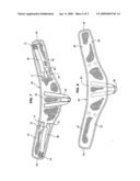 High gripping and non-slip belts for pneumatic lumbar traction device diagram and image