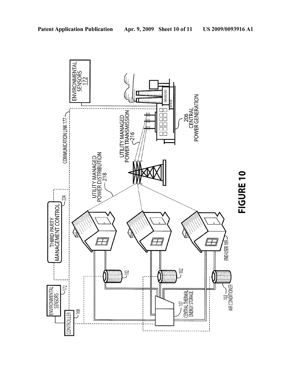 UTILITY MANAGED VIRTUAL POWER PLANT UTILIZING AGGREGATED THERMAL ENERGY STORAGE - diagram, schematic, and image 11