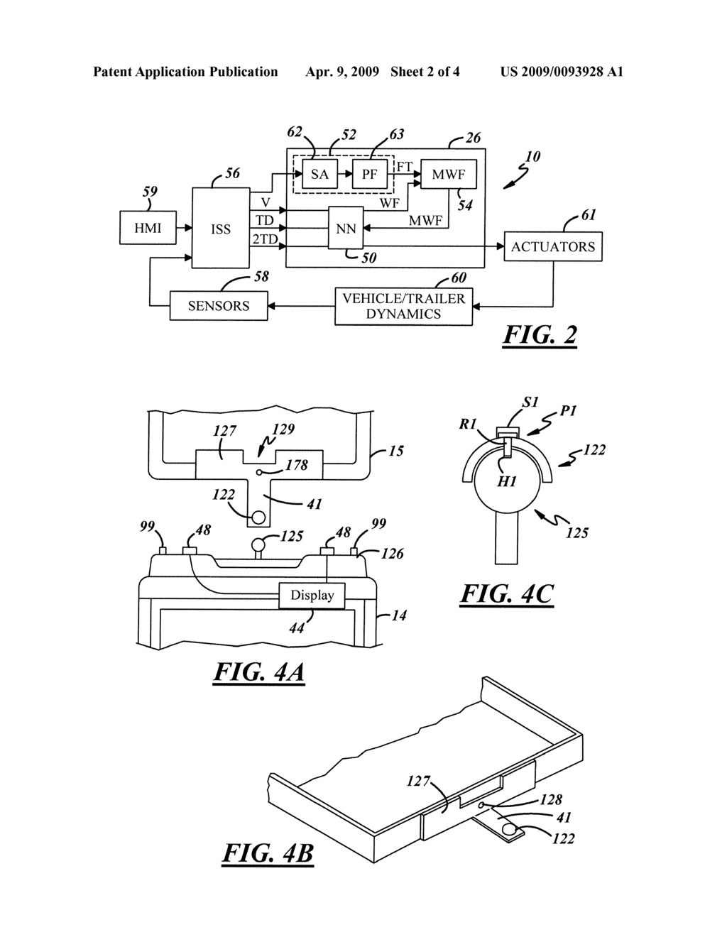 Trailer Oscillation Detection and Compensation Method For A Vehicle And Trailer Combination - diagram, schematic, and image 03