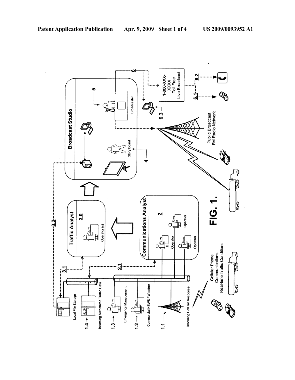 National Radio Network for Ground Vehicle Traffic Management - diagram, schematic, and image 02