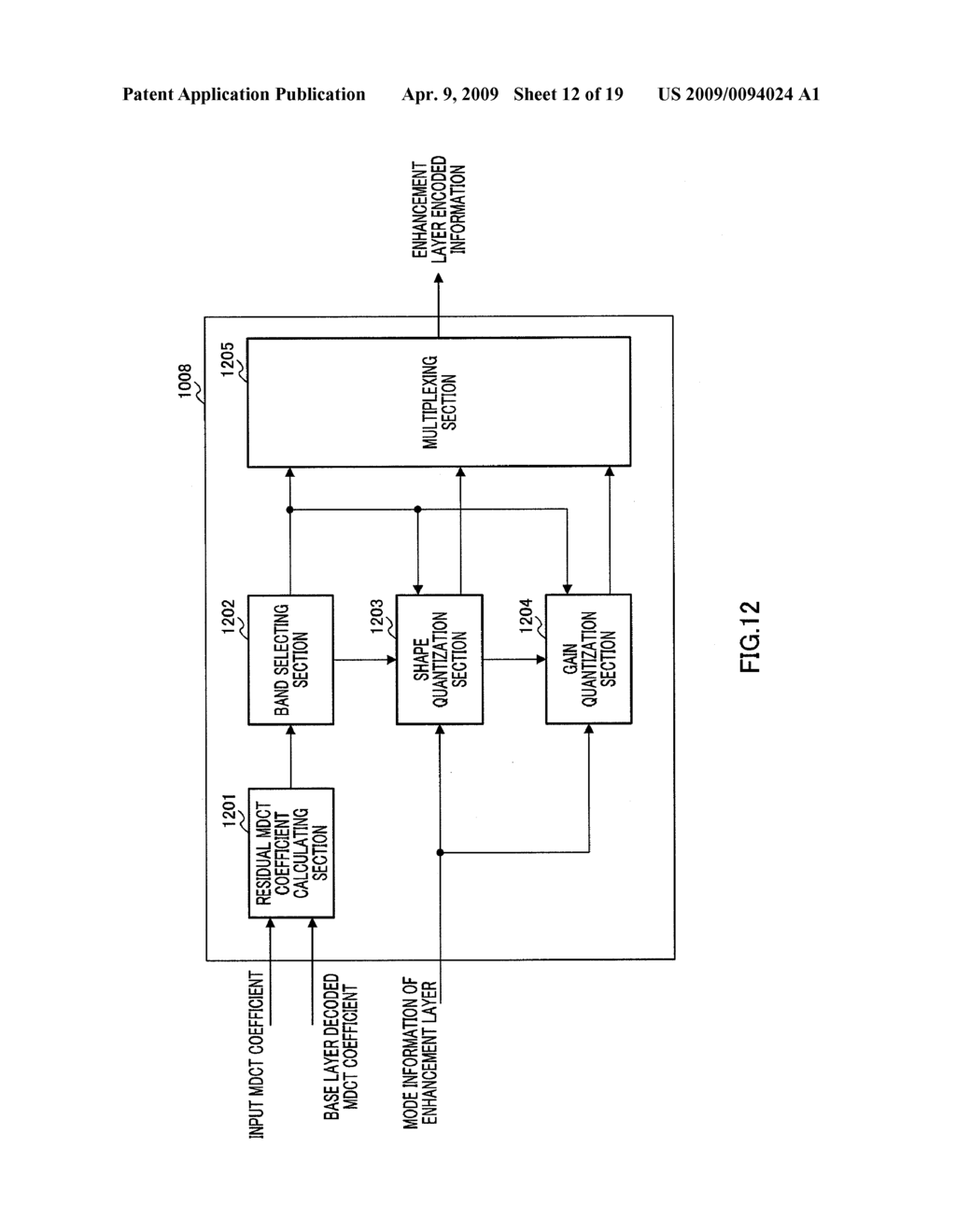 CODING DEVICE AND CODING METHOD - diagram, schematic, and image 13