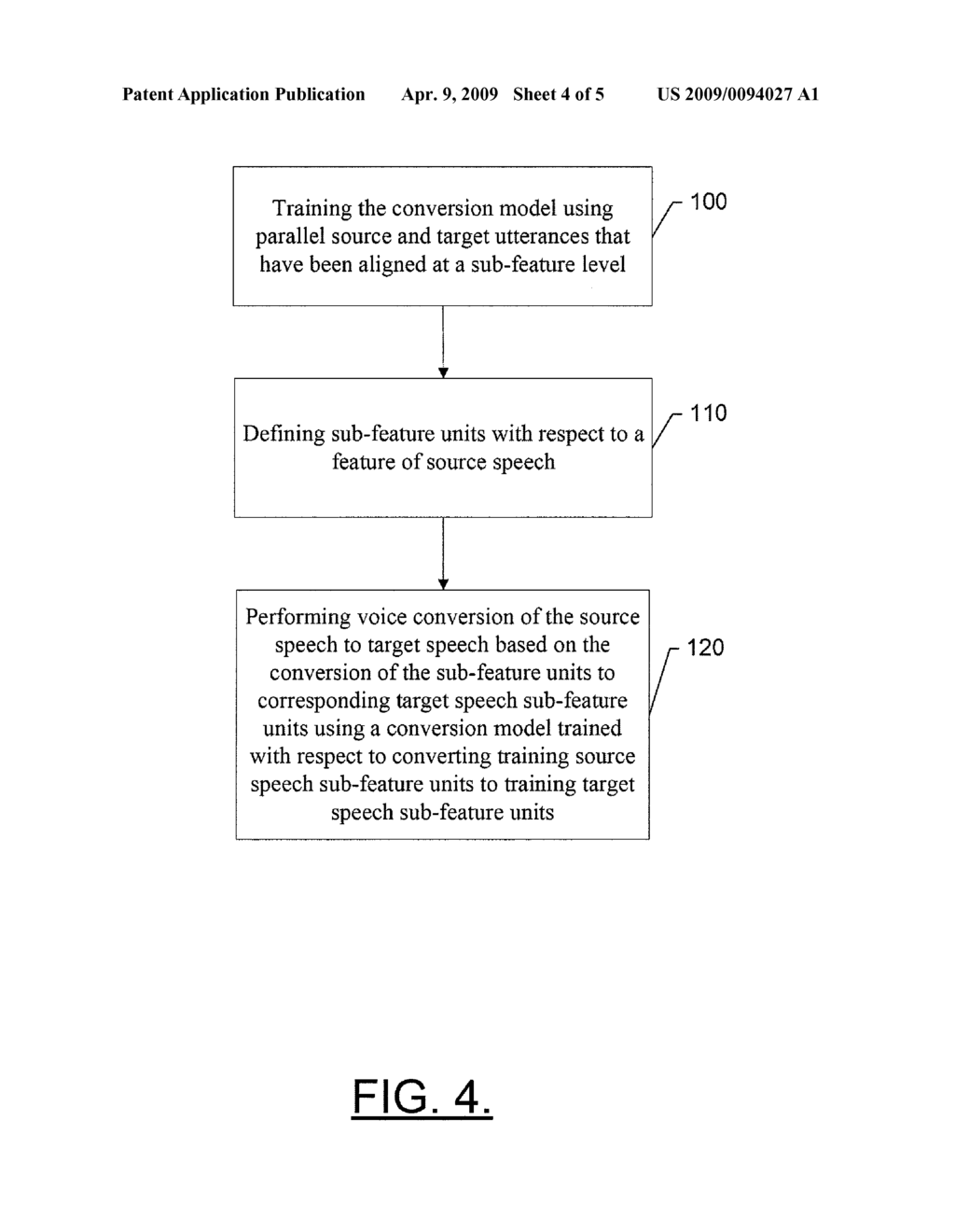 Method, Apparatus and Computer Program Product for Providing Improved Voice Conversion - diagram, schematic, and image 05