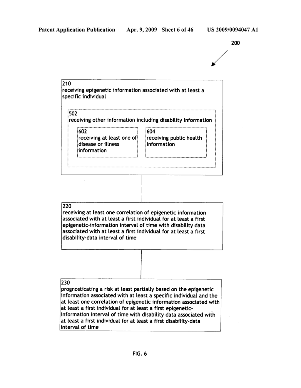 Systems and methods for predicting a risk utilizing epigenetic data - diagram, schematic, and image 07