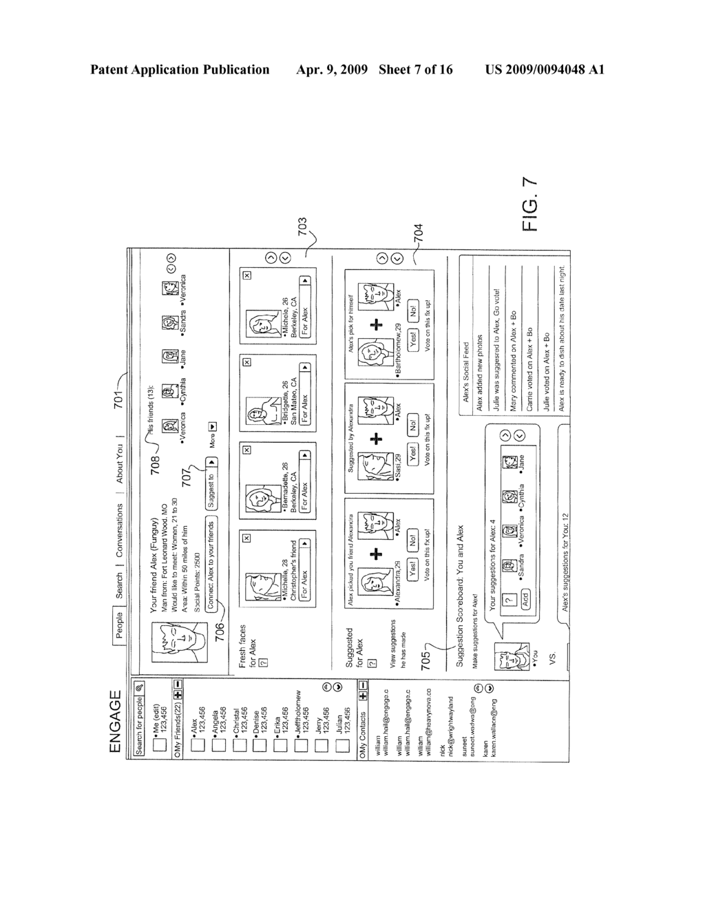 System and Method For Facilitating The Introduction of Compatible Individuals Using Third Party Collaborative Tools - diagram, schematic, and image 08