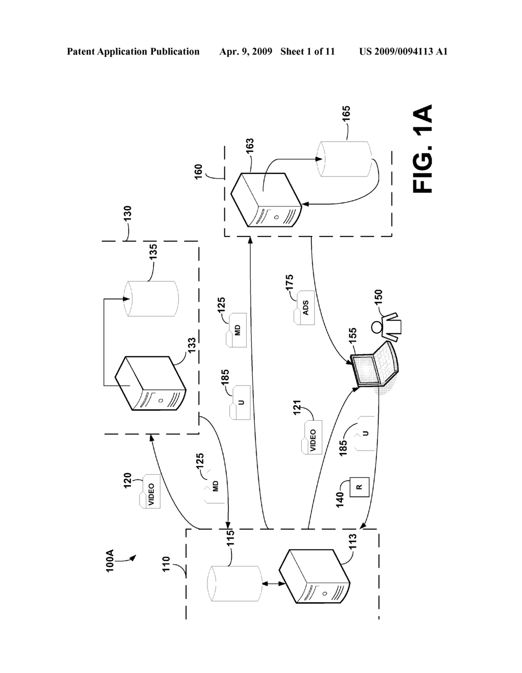 Systems and Methods For Using Video Metadata to Associate Advertisements Therewith - diagram, schematic, and image 02