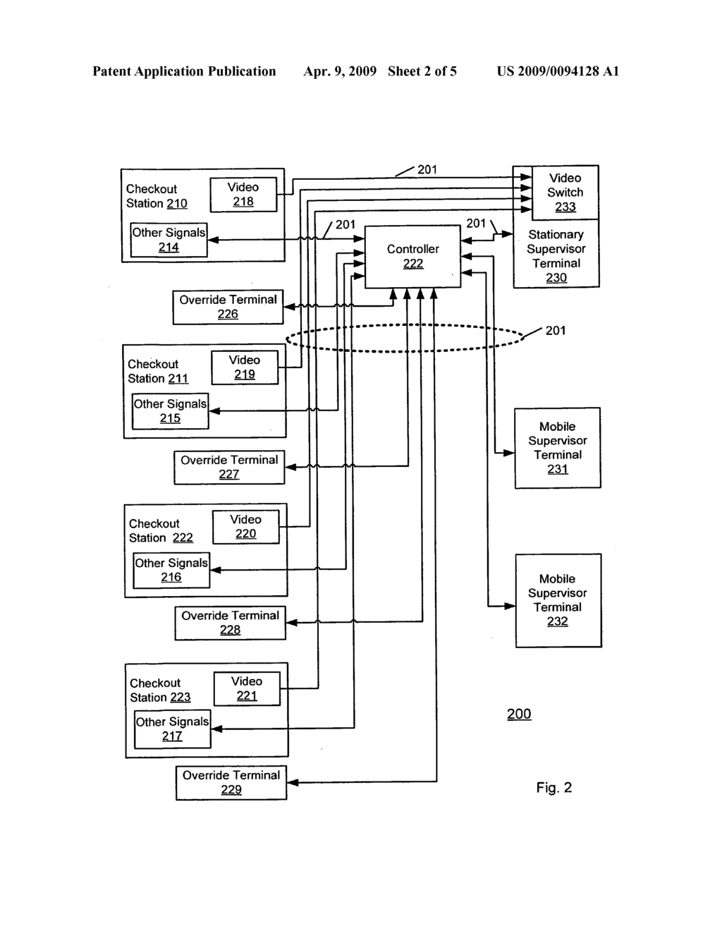 Multi-device supervisor support for self-checkout systems - diagram, schematic, and image 03