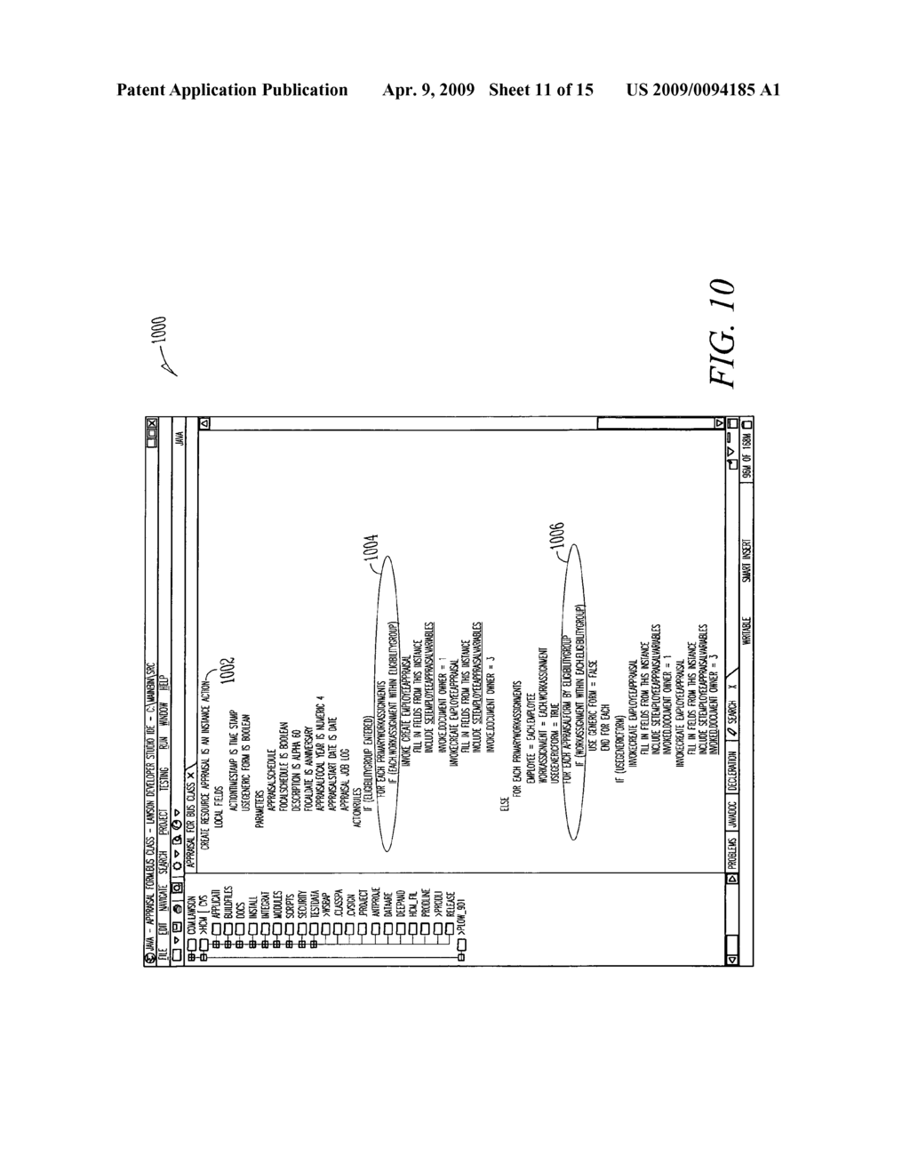 USER-DEFINABLE RUN-TIME GROUPING OF DATA RECORDS - diagram, schematic, and image 12