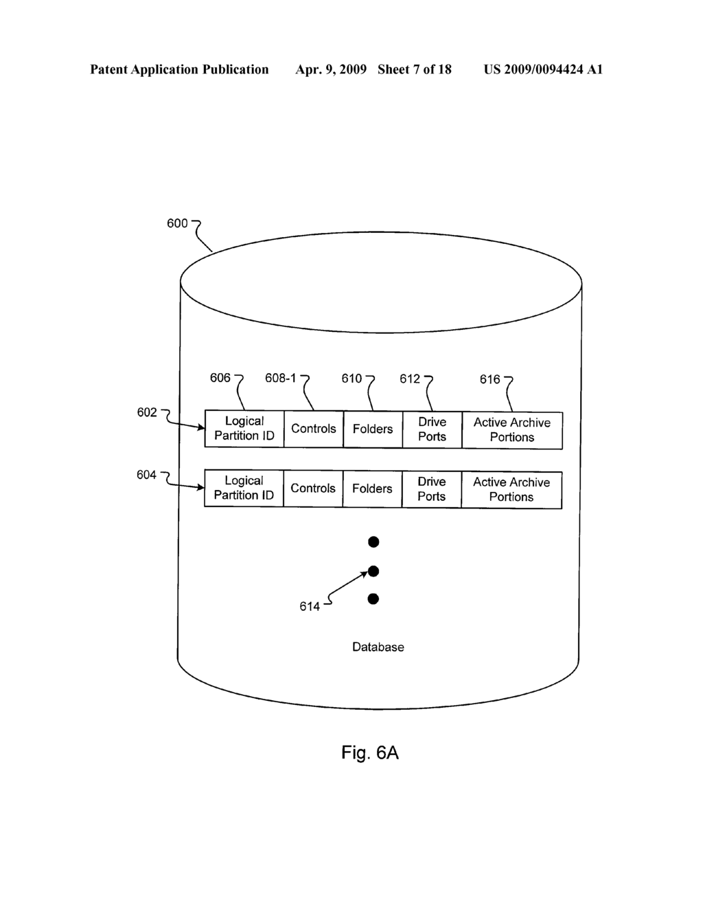 METHODS FOR IMPLEMENTATION OF AN ACTIVE ARCHIVE IN AN ARCHIVING SYSTEM AND MANAGING THE DATA IN THE ACTIVE ARCHIVE - diagram, schematic, and image 08