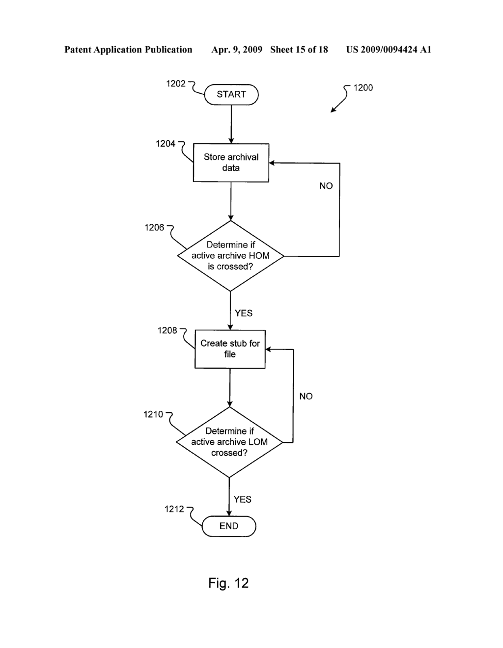 METHODS FOR IMPLEMENTATION OF AN ACTIVE ARCHIVE IN AN ARCHIVING SYSTEM AND MANAGING THE DATA IN THE ACTIVE ARCHIVE - diagram, schematic, and image 16