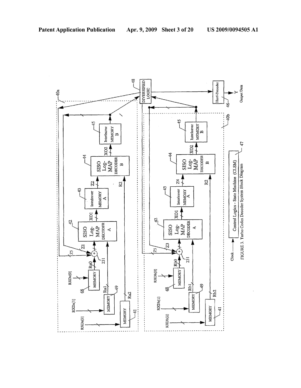 HIGH SPEED TURBO CODES DECODER FOR 3G USING PIPELINED SISO LOG-MAP DECODERS ARCHITECTURE - diagram, schematic, and image 04