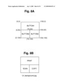 CONTROLLING A COMPUTER PERIPHERAL DEVICE USING A UNIVERSAL DRIVER AND DEVICE-GENERATED USER INTERFACE INFORMATION diagram and image