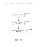 Viewport overlays to expose alternate data representations diagram and image