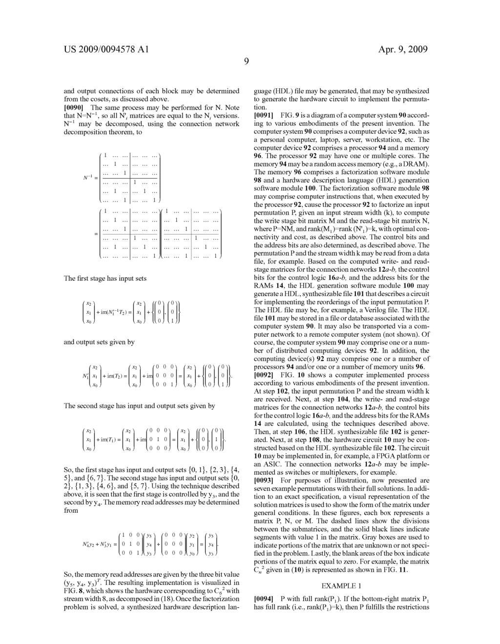 SYSTEM AND METHOD FOR DESIGNING ARCHITECTURE FOR SPECIFIED PERMUTATION AND DATAPATH CIRCUITS FOR PERMUTATION - diagram, schematic, and image 20