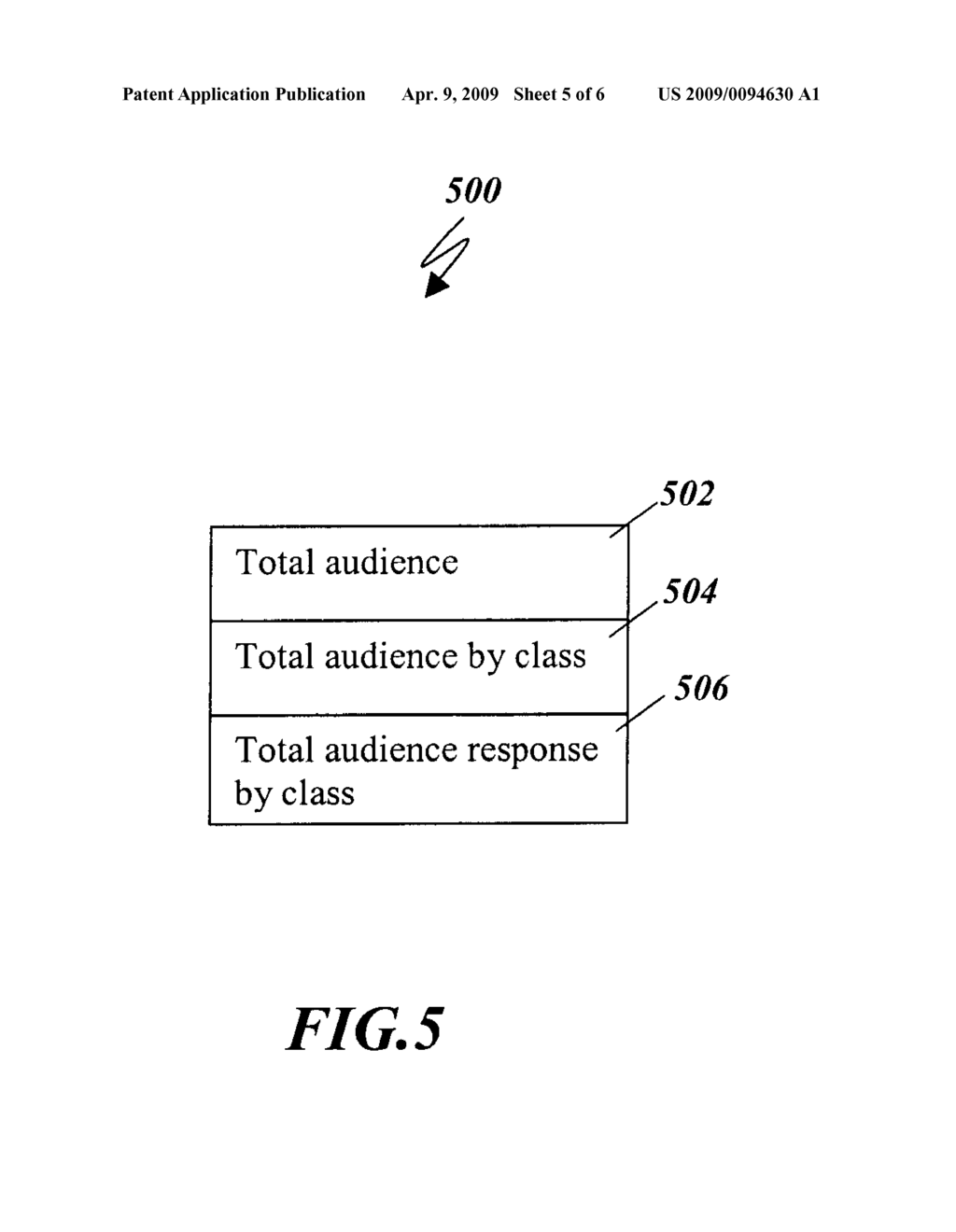  SYSTEM AND METHOD FOR EVALUATING AUDIENCE REACTION TO A DATA STREAM - diagram, schematic, and image 06