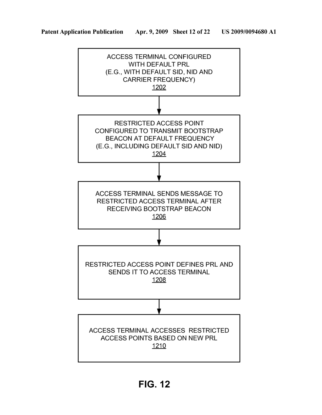 ACCESS MANAGEMENT FOR WIRELESS COMMUNICATION - diagram, schematic, and image 13