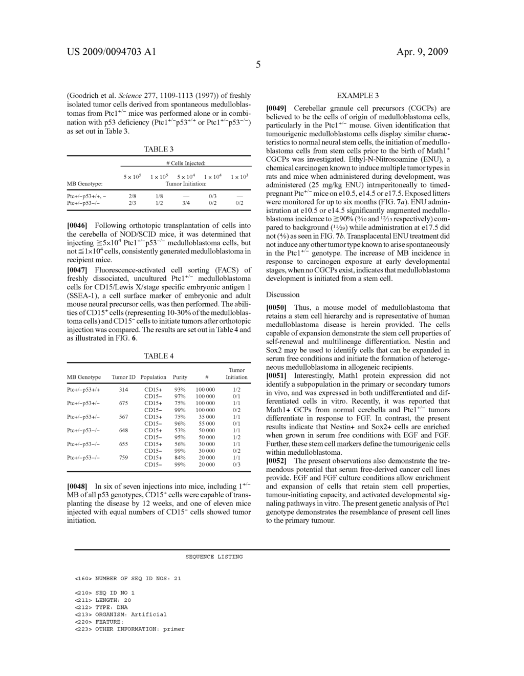 Novel medulloblastoma-forming cell line - diagram, schematic, and image 15