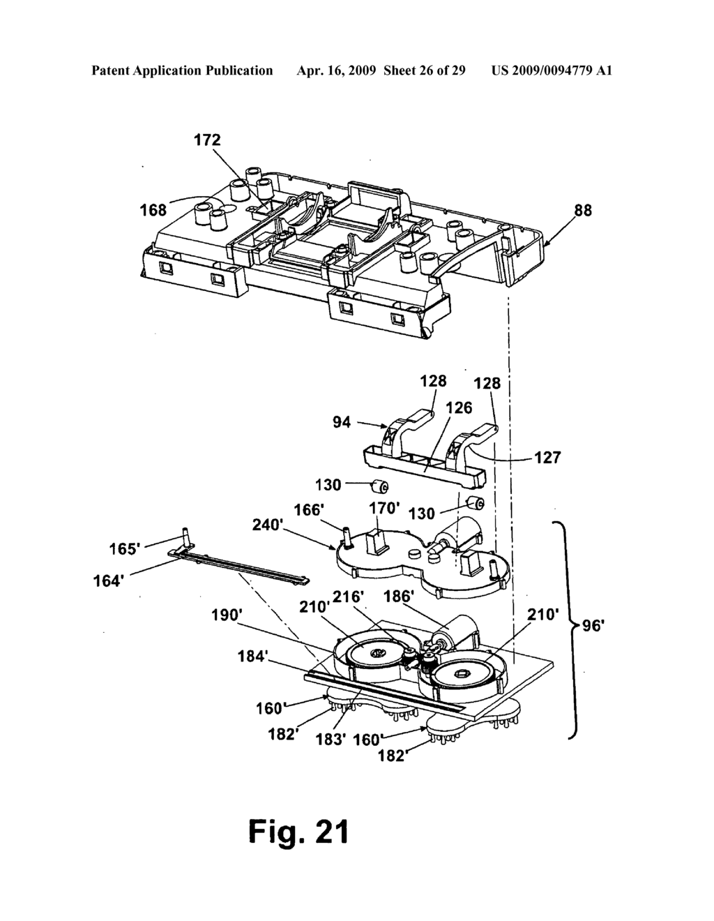 BARE FLOOR CLEANER WITH AGITATOR LIFT - diagram, schematic, and image 27