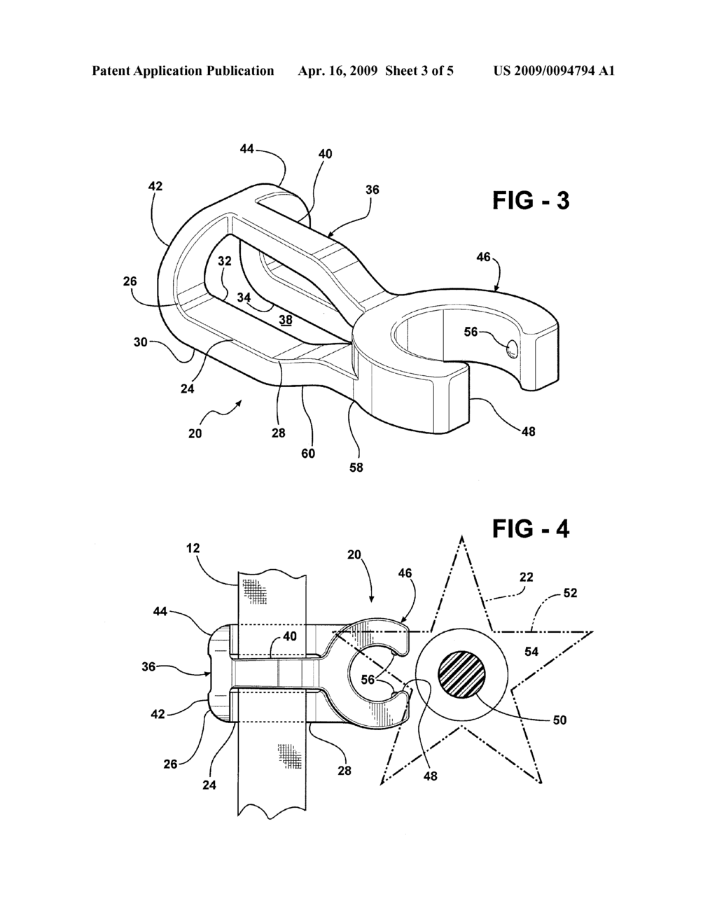 CLIP FOR ORNAMENTATION AND METHOD OF USING SAME - diagram, schematic, and image 04