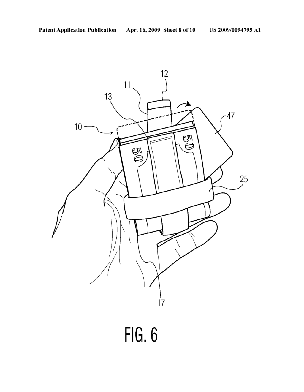 ARTICLE FOR HOLDING CURRENCY AND CREDIT CARDS - diagram, schematic, and image 09