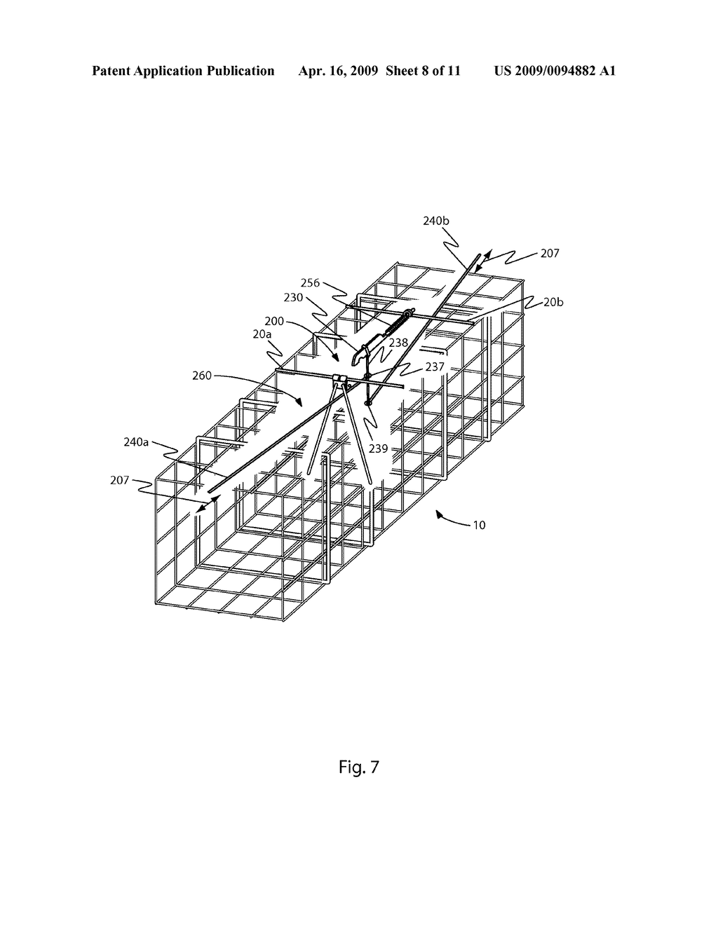 POWERED TRIGGER SYSTEM FOR CAGE-TYPE ANIMAL TRAPS - diagram, schematic, and image 09