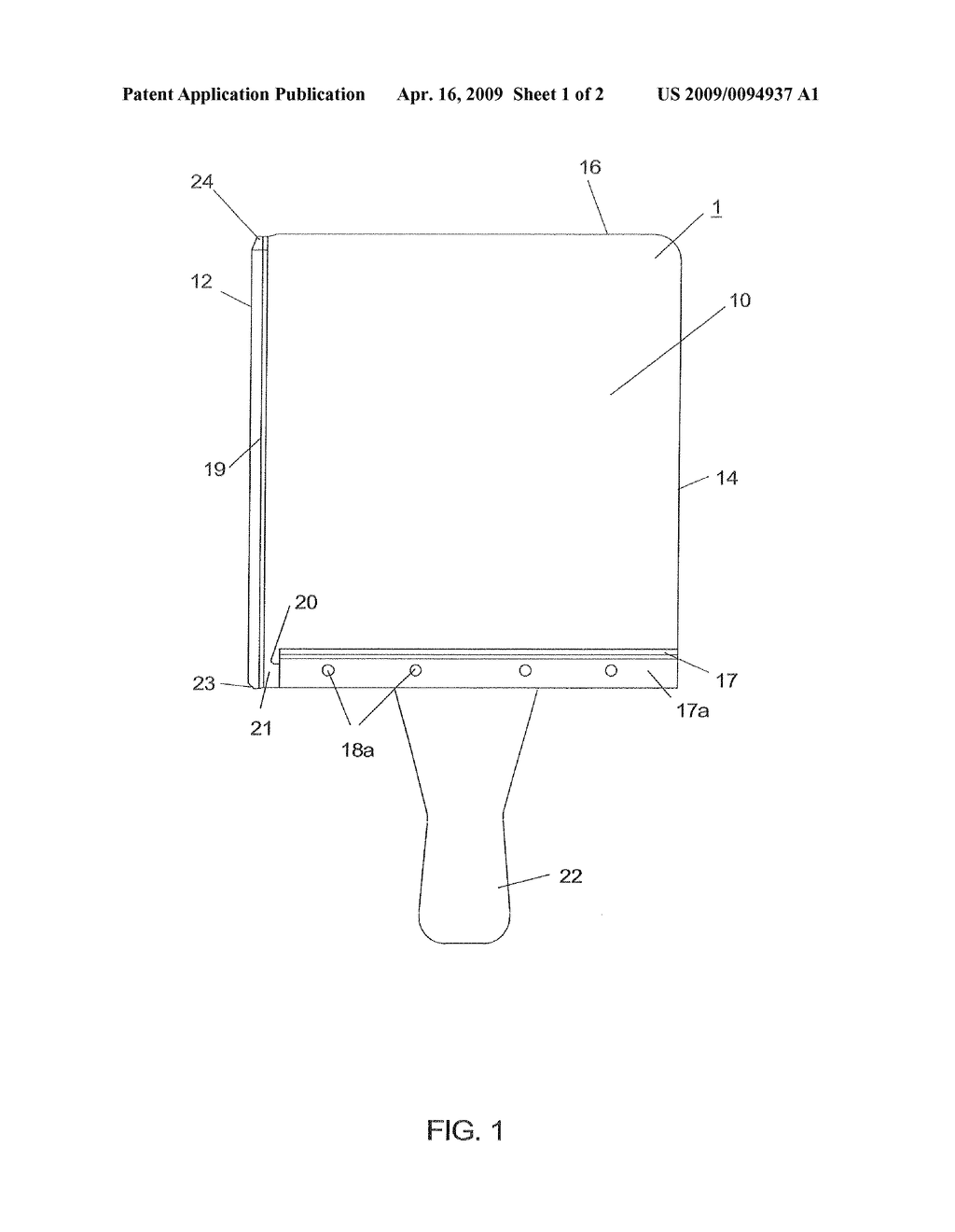 Mortar finishing tool - diagram, schematic, and image 02